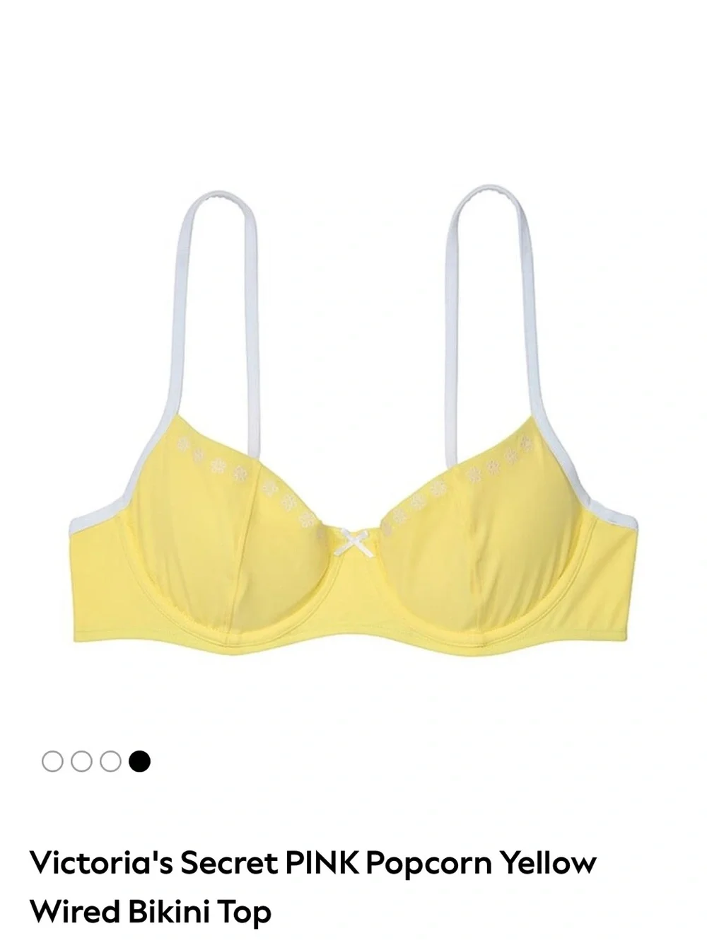 NWT PINK x Frankie’s Bikini Buttercup Set